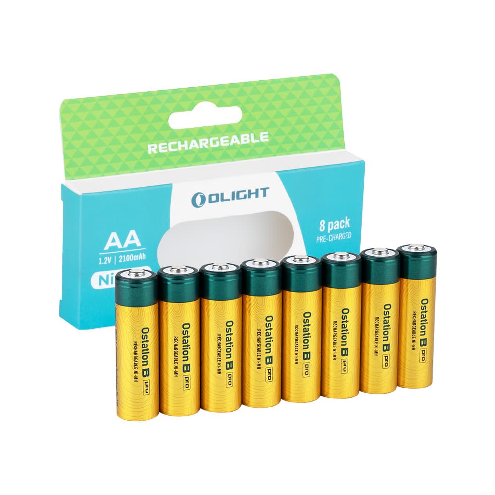 Ostation B pro, AA 8 Stück/Packung, 2100mAh/Stück