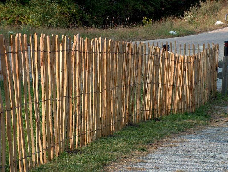 30% Rabatt auf Kastanienzaun bei Intergard