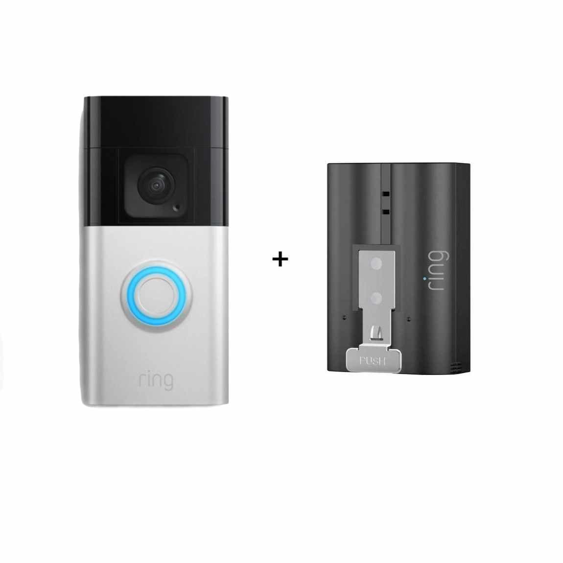 56% Rabatt auf Ring Battery Video Doorbell Plus bei tink